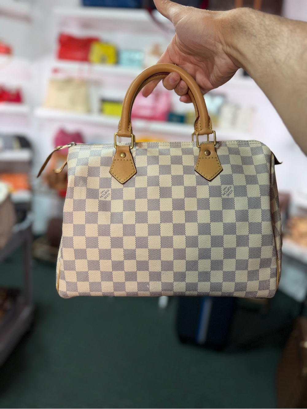Pua LV Damier Azur Speedy 30